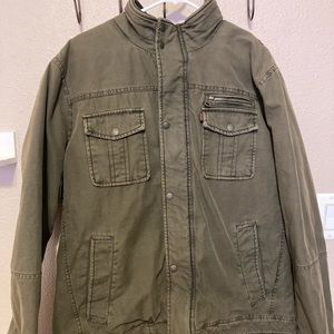 Levi’s Army Green Trucker Jacket